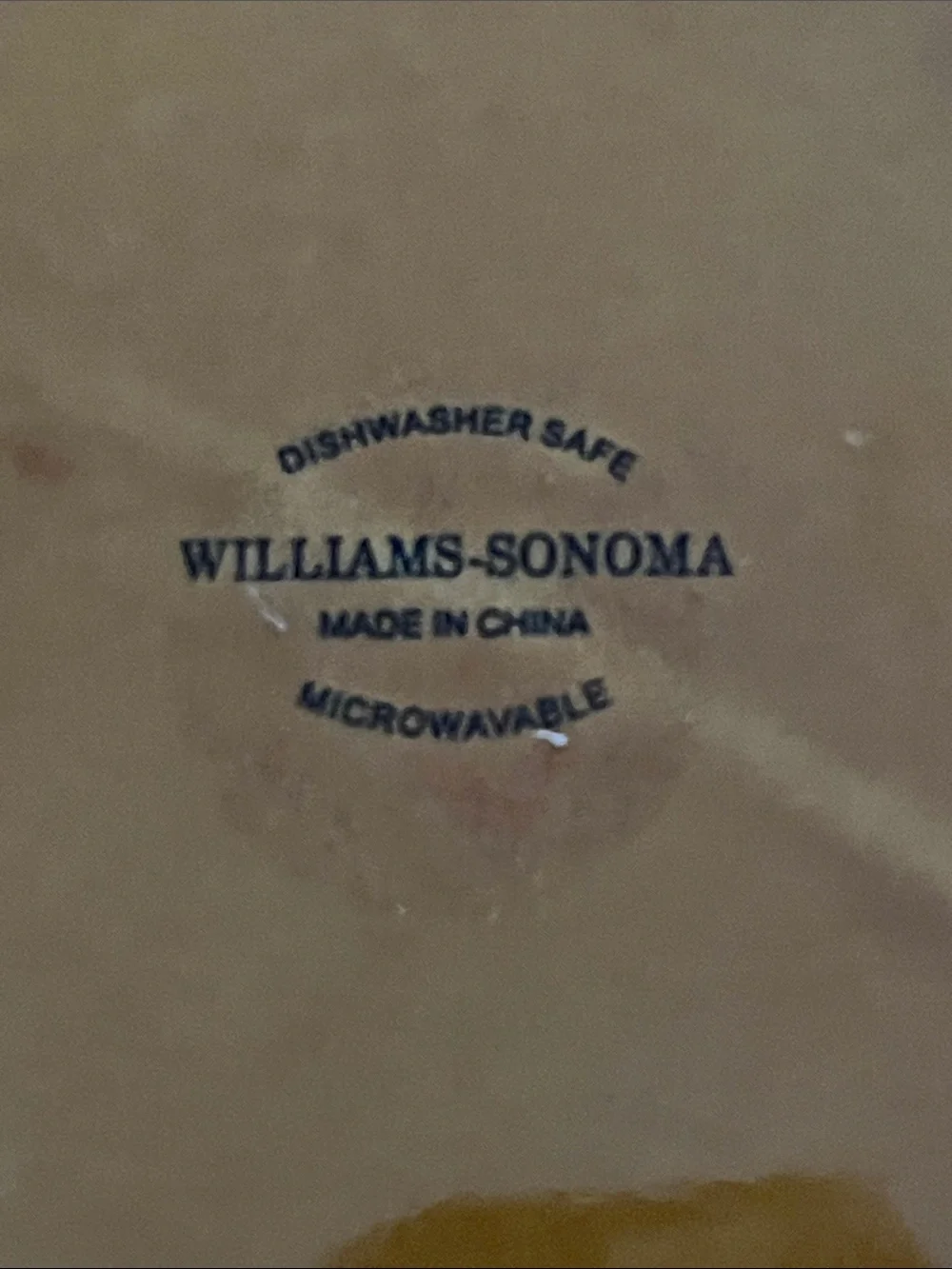 Williams Sonoma RARE Caramel Brown Ceramic Pierced Serving Bowl 11.3/4 inch